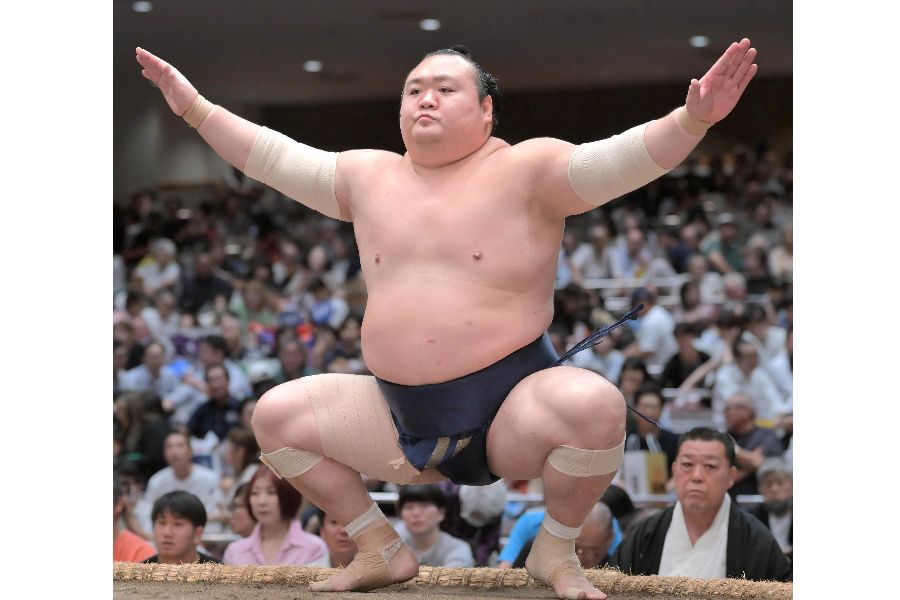 現役時代の桐山親方(撮影は2025年)【写真:スポーツ報知/アフロ】