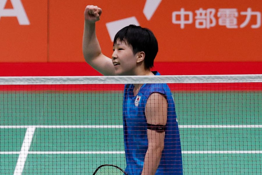 決勝に進出した山口茜【写真：ロイター】
