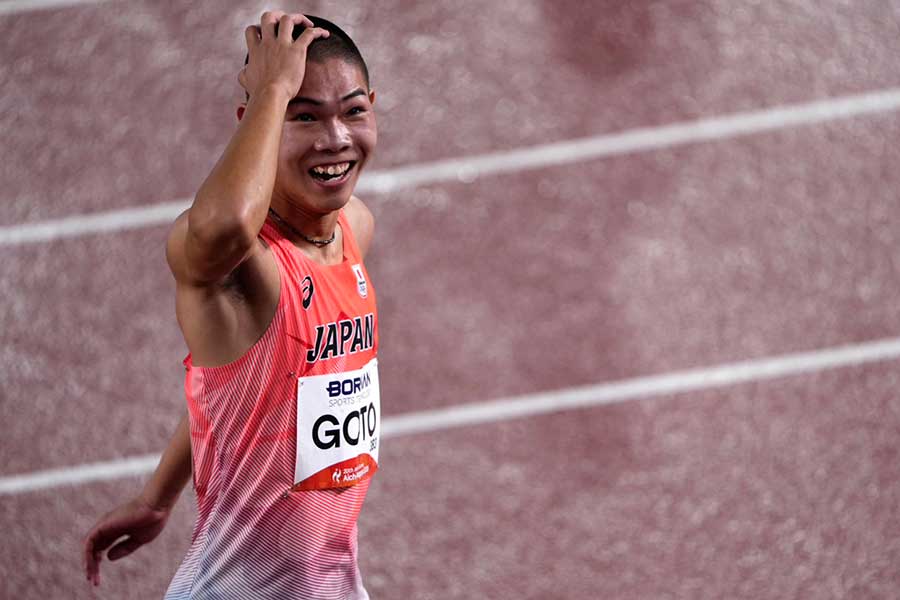 日本歴代2位タイの47秒93をマークした後藤大樹【写真:奥井隆史】