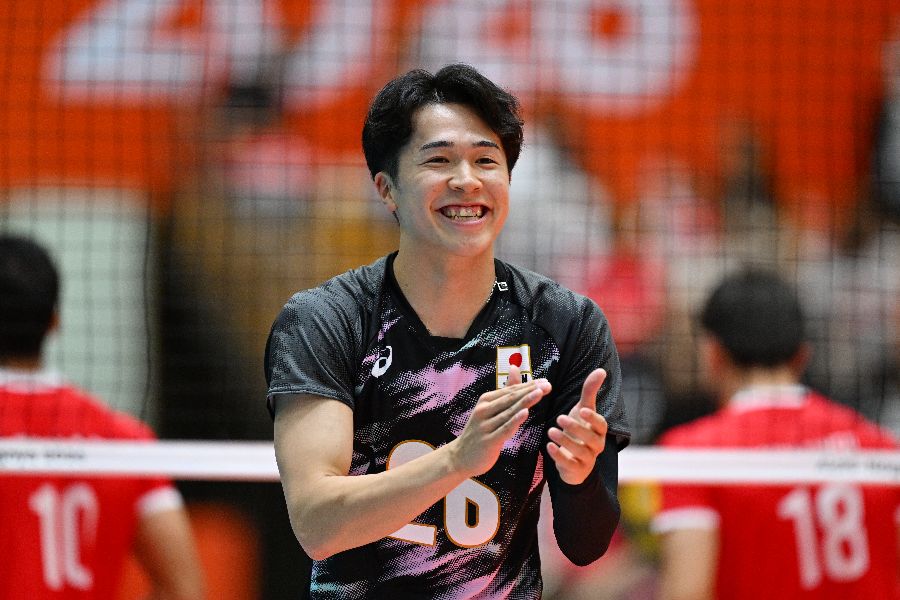 バレー男子日本代表の後藤陸翔【写真:松尾/アフロスポーツ】