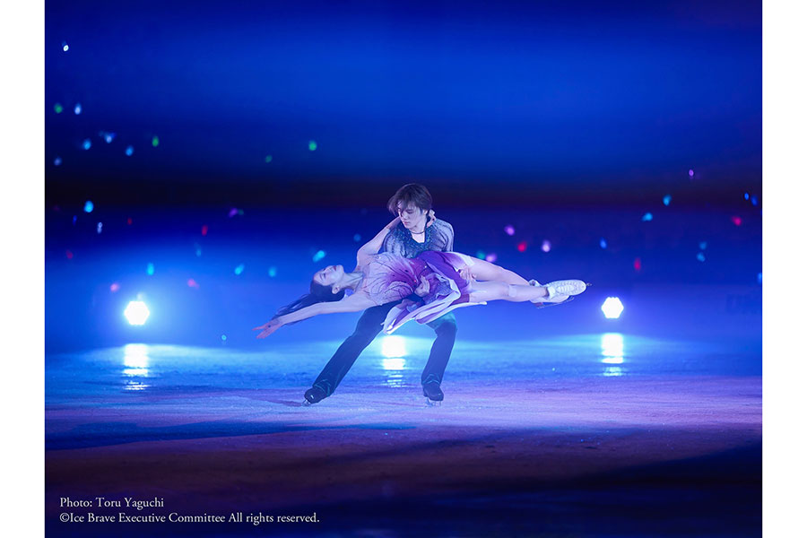 今季からアイスダンスで競技復帰【写真:Cygames提供】