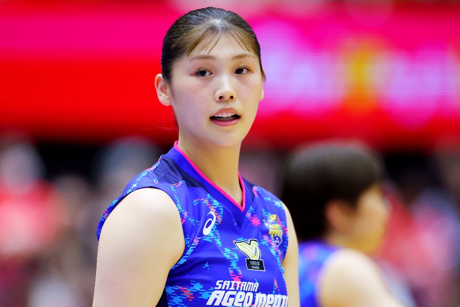 バレーボール女子の元日本代表・黒後愛【写真:西村尚己/アフロスポーツ】