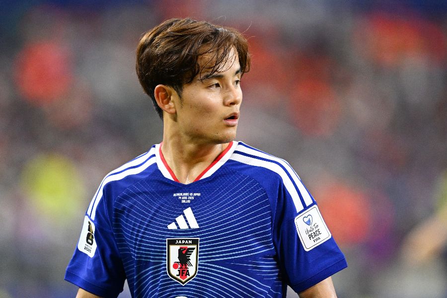 サッカー日本代表の久保建英【写真：松尾/アフロスポーツ】