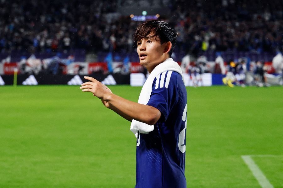 サッカー日本代表の久保建英【写真:なかしまだいすけ/アフロ】