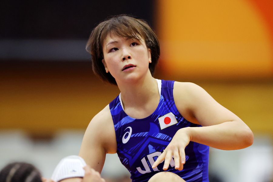 アジア大会に出場した藤波朱理【写真:西村尚己/アフロスポーツ】