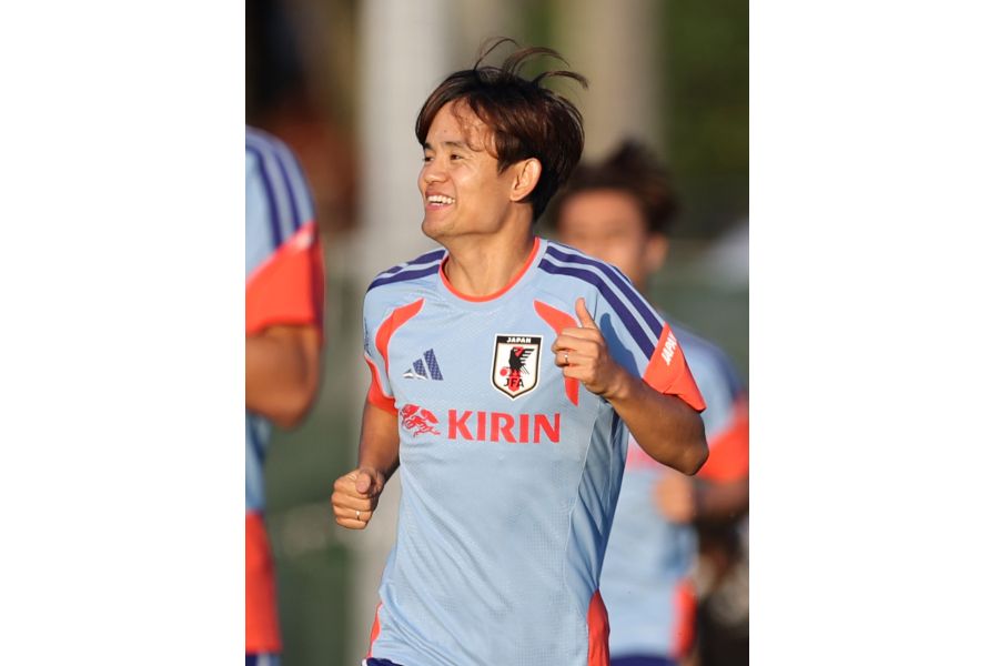 サッカー日本代表の久保建英【写真:スポーツ報知/アフロ】