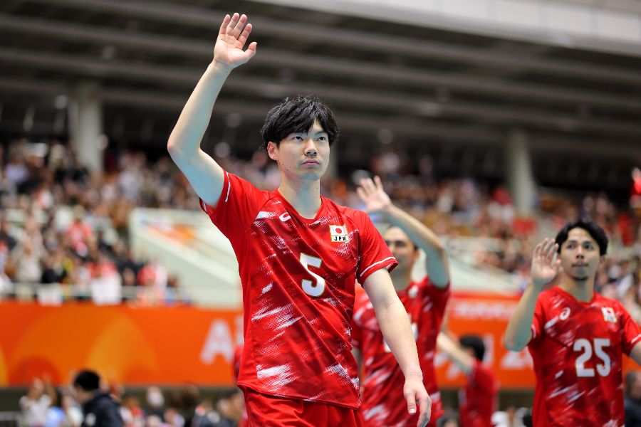 バレーボール男子日本代表の大塚達宣【写真：西村尚己/アフロスポーツ】