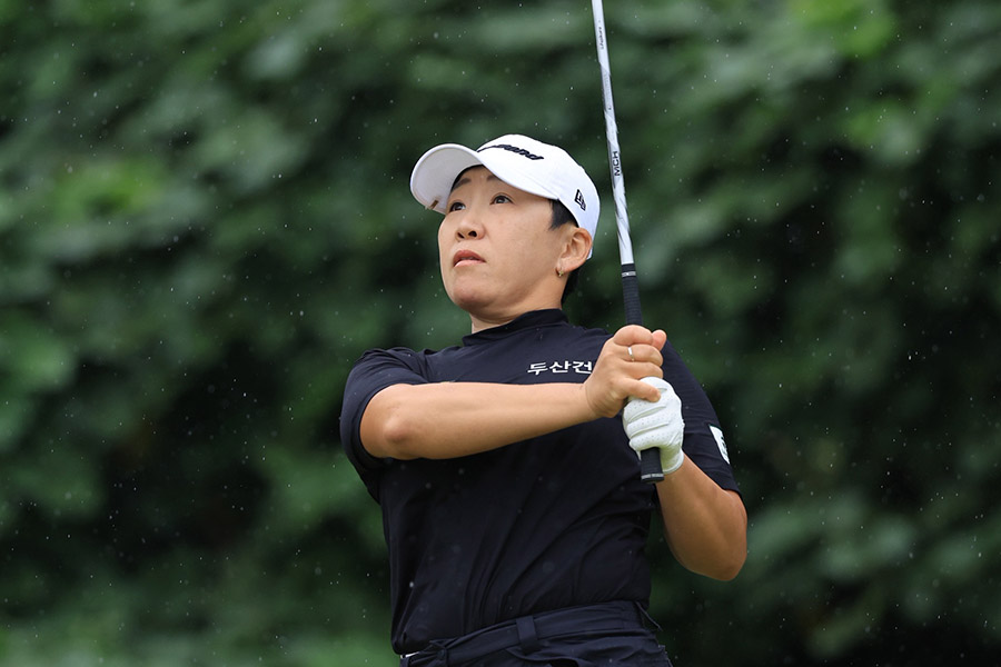 日本女子オープンを制した申ジエ【写真：JGA提供】