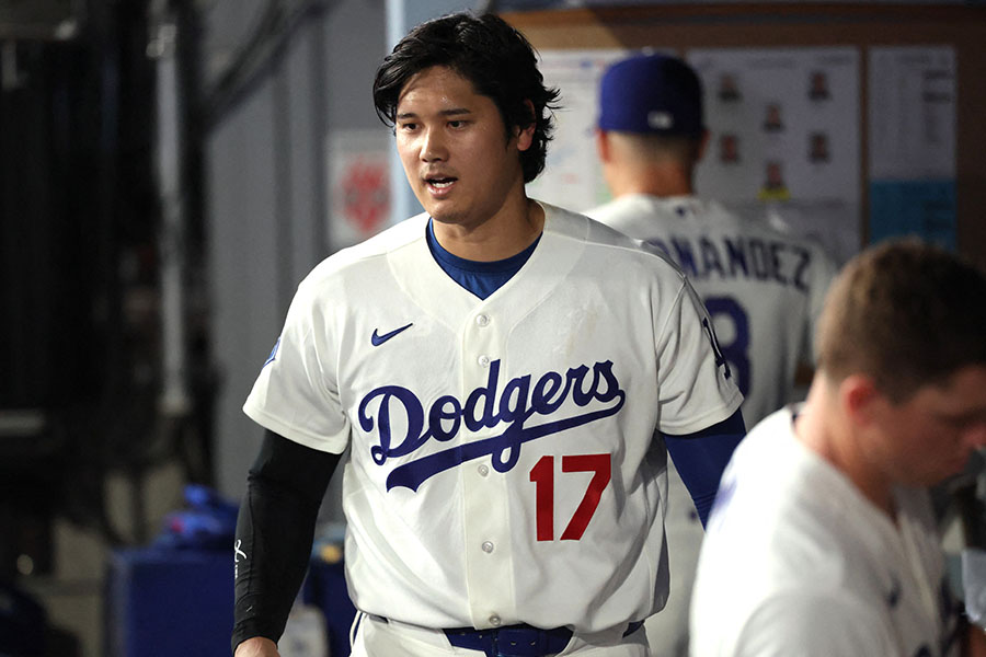 ドジャースの大谷翔平【写真:ロイター】