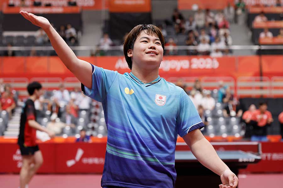 世界ランキング1位に輝いた松島輝空【写真：VCG/アフロ】