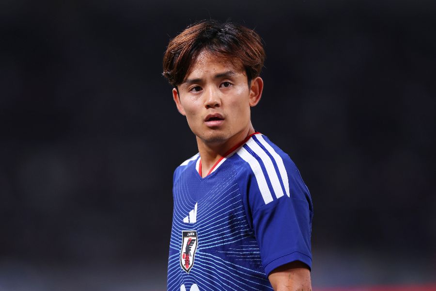 サッカー日本代表の久保建英【写真：森田直樹/アフロスポーツ】