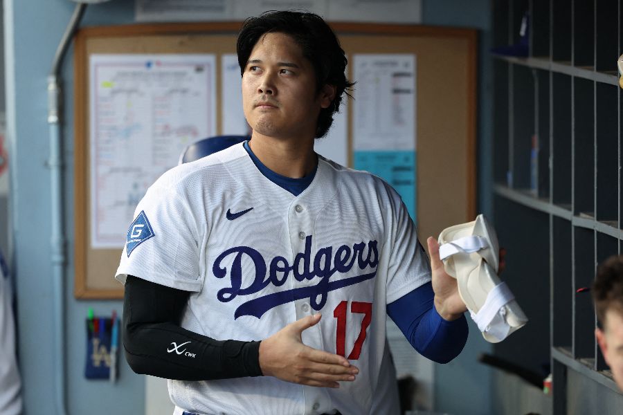 ドジャースの大谷翔平【写真:ロイター】