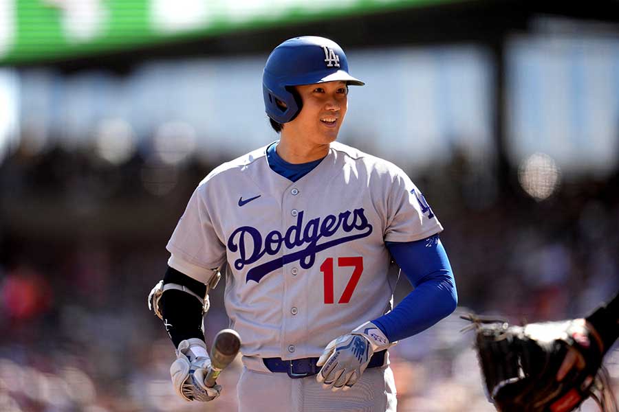 ドジャースの大谷翔平【写真:ロイター】