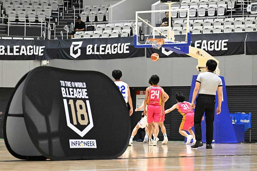 BリーグU18の強豪がしのぎを削る「ELITE LEAGUE」【写真:長嶺真輝】