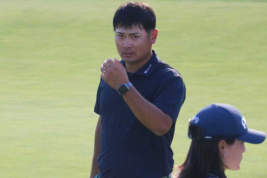 ベイカレント・クラシックに出場した久常涼【写真:柳田通斉】