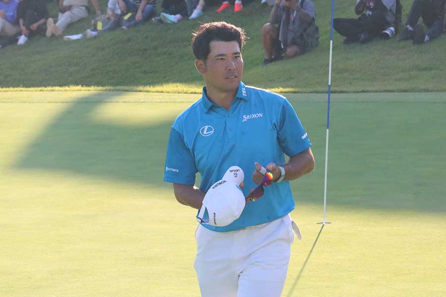 ベイカレント・クラシックに出場した松山英樹【写真：柳田通斉】