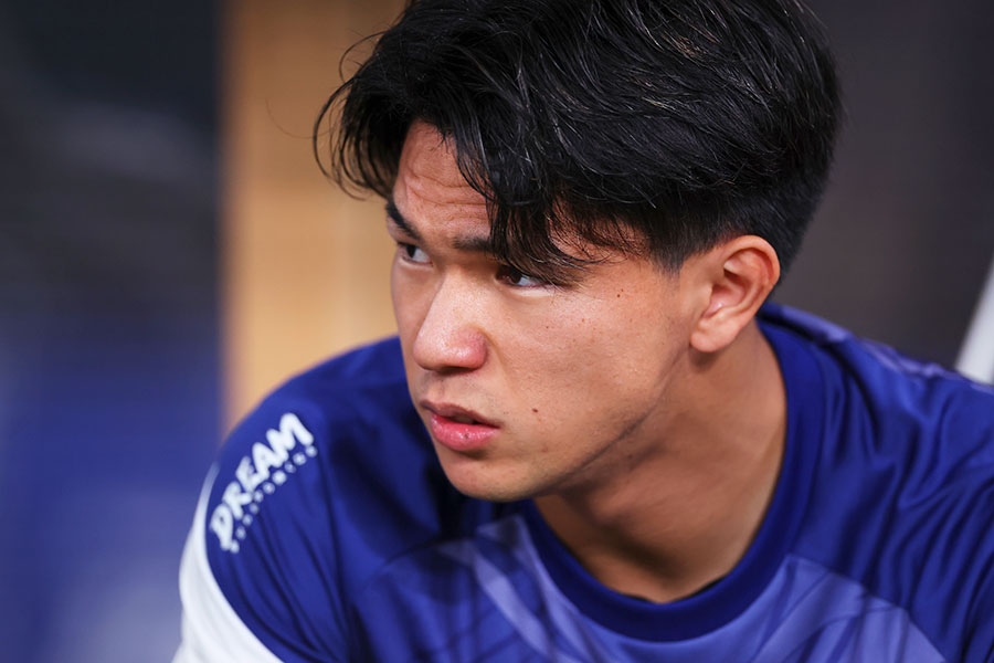 サッカー日本代表の塩貝健人【写真:森田直樹/アフロスポーツ】