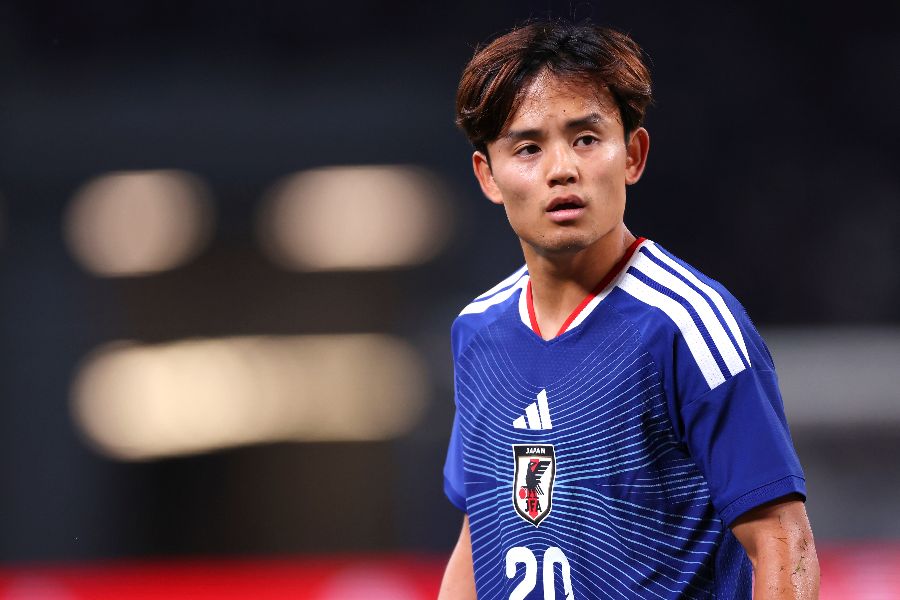 サッカー日本代表MF久保建英【写真:森田直樹/アフロスポーツ】