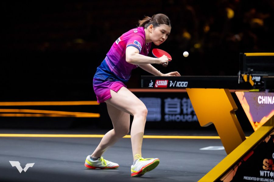 WTTチャイナスマッシュに出場した橋本帆乃香【写真:WTT提供】