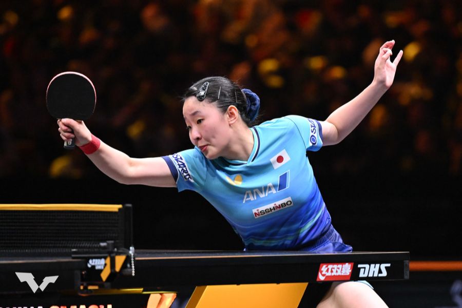 WTTチャイナスマッシュに出場した張本美和【写真:WTT提供】