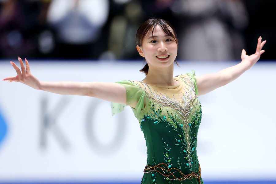 金沢純禾【写真：西村尚己/アフロスポーツ】