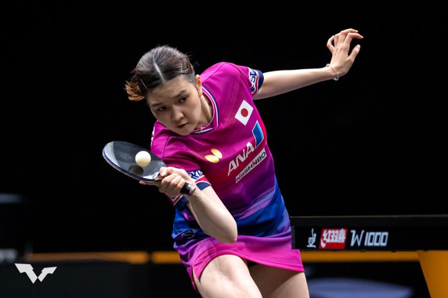 WTTチャイナスマッシュに出場した橋本帆乃香【写真:WTT提供】