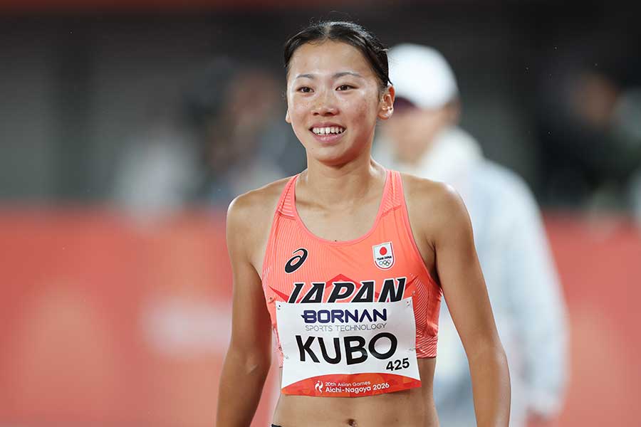 久保凛【写真:アフロスポーツ】