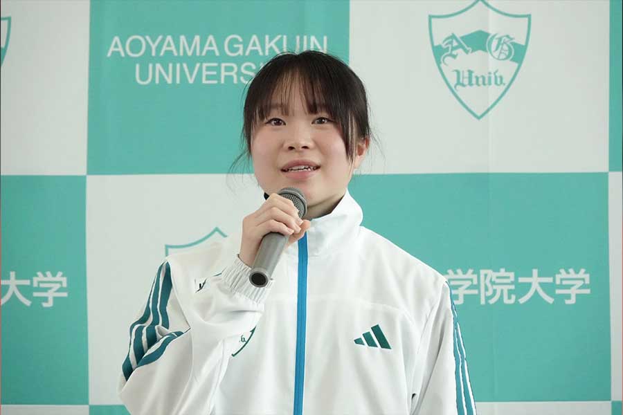 青学大の池野絵莉【写真:編集部】