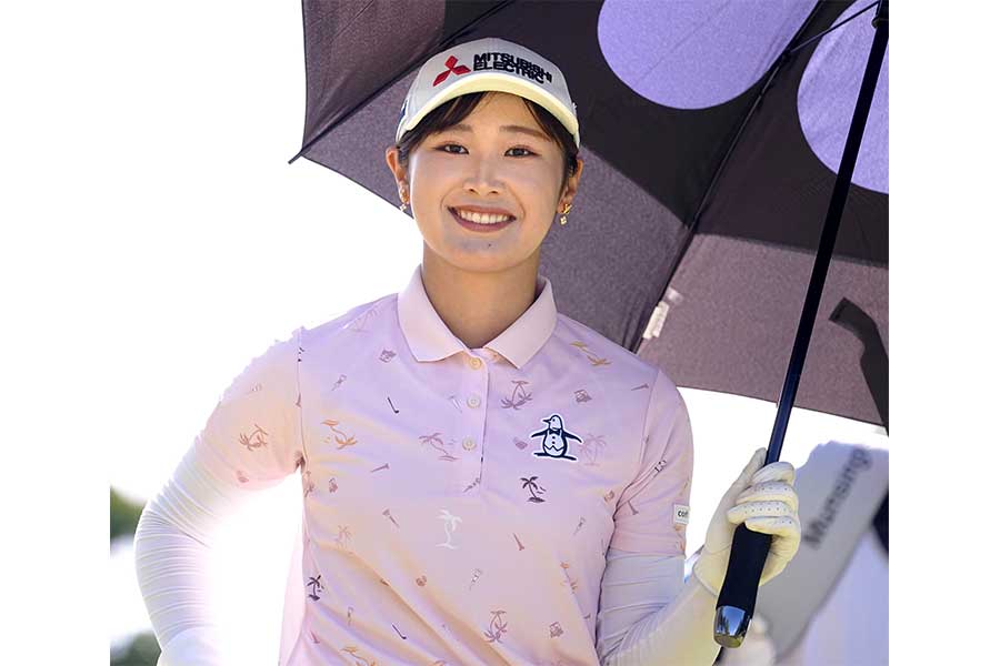 スタンレーレディスホンダに出場している吉澤柚月【写真：スポーツ報知/アフロ】