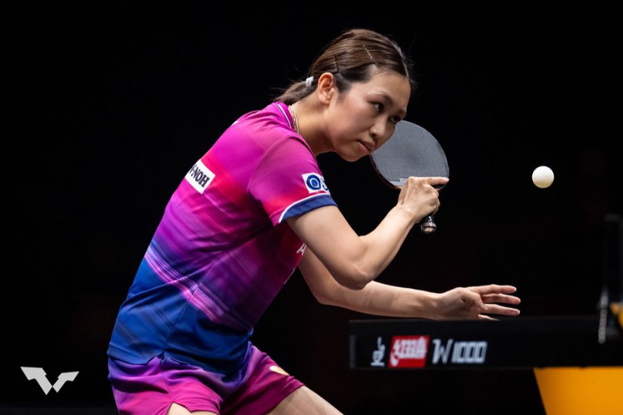 WTTチャイナスマッシュに出場した佐藤瞳【写真:WTT提供】