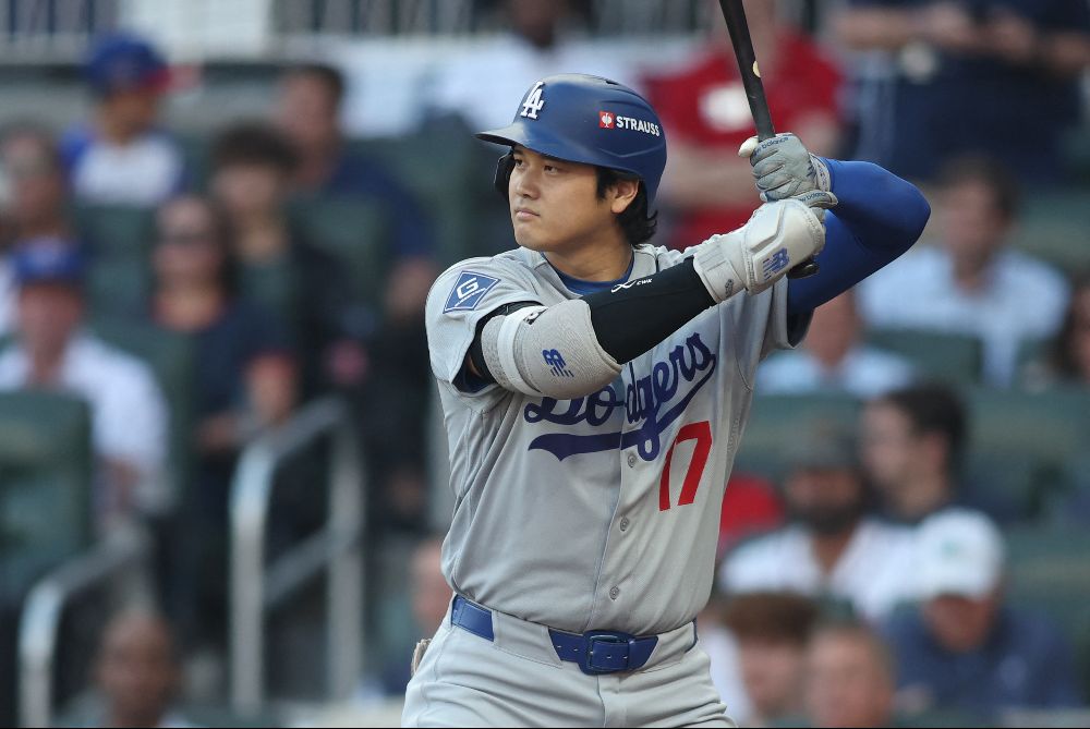 ドジャースの大谷翔平【写真：ロイター】
