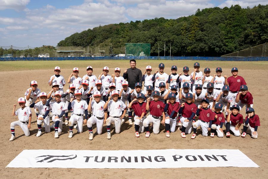 「TURNING POINT」は野球日本代表の井口資仁監督を招き、「野球脳キャラバン」を開催した【写真:藤岡雅樹】