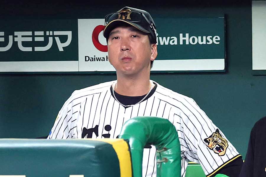 阪神の藤川球児監督【写真:産経新聞社】