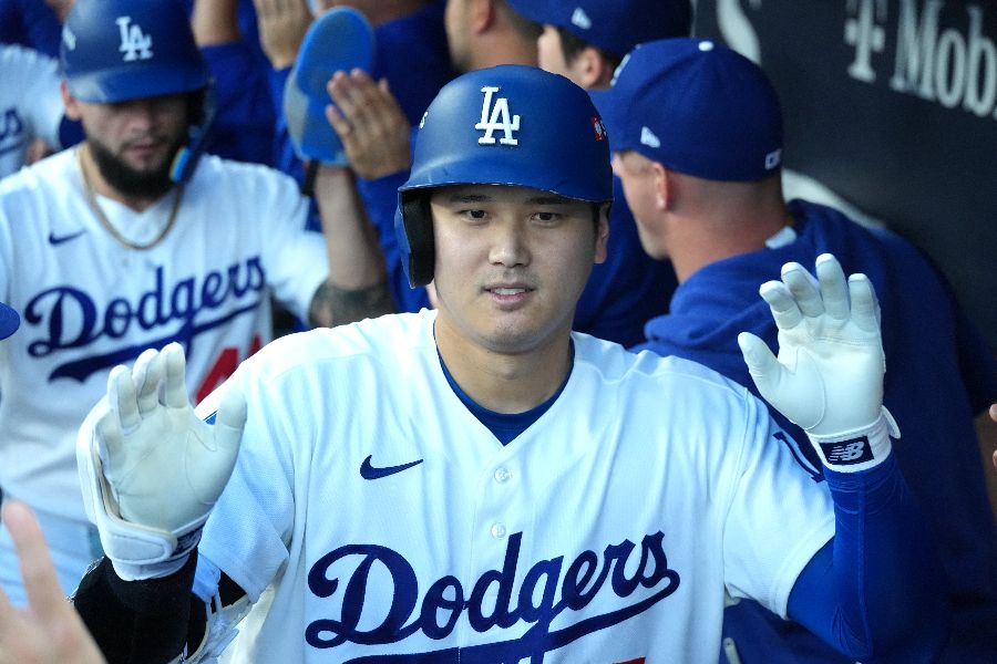 ドジャースの大谷翔平【写真:ロイター】