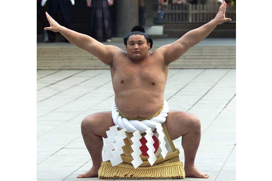 現役時代の貴乃花さん【写真:ロイター/アフロ】