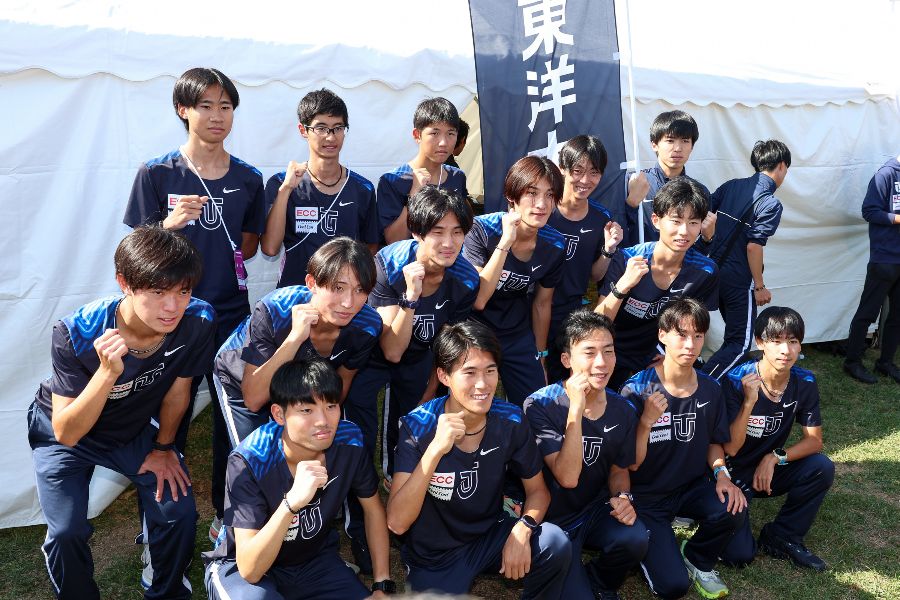 箱根駅伝の予選会で1位だった東洋大【写真：加治屋友輝】