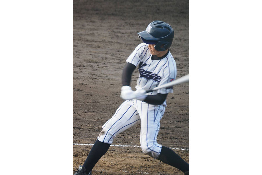 中学の滋賀南郷ボーイズ時代は小柄な二塁手だったが、現在は187センチ107キロの体格に【写真：本人提供】