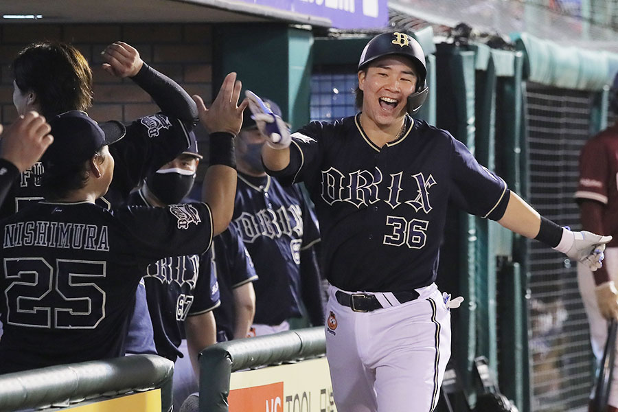 オリックス時代の山足達也さん(2022年8月撮影)【写真:産経新聞社】