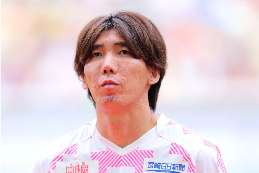 宮崎の奥村晃司【写真:西村尚己/アフロスポーツ】