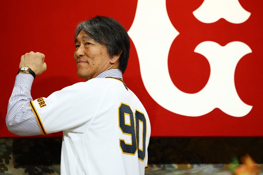 巨人新監督に就任した松井秀喜氏【写真：ロイター】
