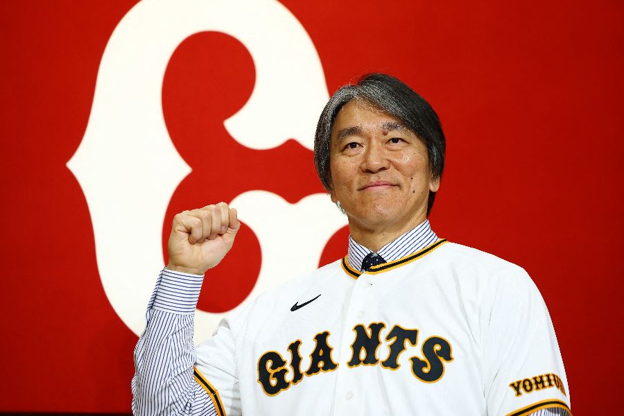 読売ジャイアンツの監督に就任した松井秀喜氏【写真:ロイター】