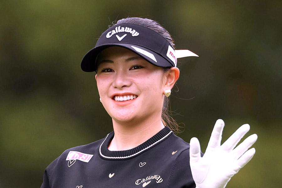 NOBUTA GROUP マスターズGCレディースを21位で終えた河本結【写真:スポーツ報知/アフロ】