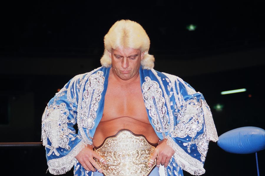 現役時代のリック・フレアーさん【写真：平工幸雄/アフロ】