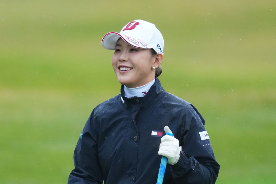 BMW女子選手権で米ツアー初優勝を成し遂げた吉田優利【写真:AP/アフロ】