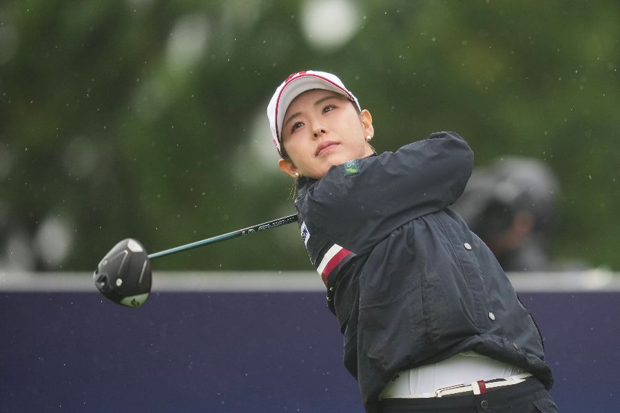 BMW女子選手権で米ツアー初優勝の吉田優利【写真:AP/アフロ】