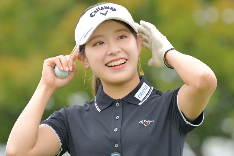 女子プロゴルファーの吉田鈴【写真：スポーツ報知/アフロ】