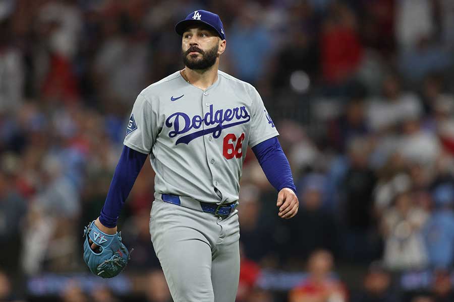 ドジャースのタナー・スコット投手【写真：ロイター】