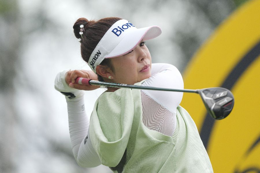 メイバンク選手権に出場している山下美夢有【写真:アフロ】